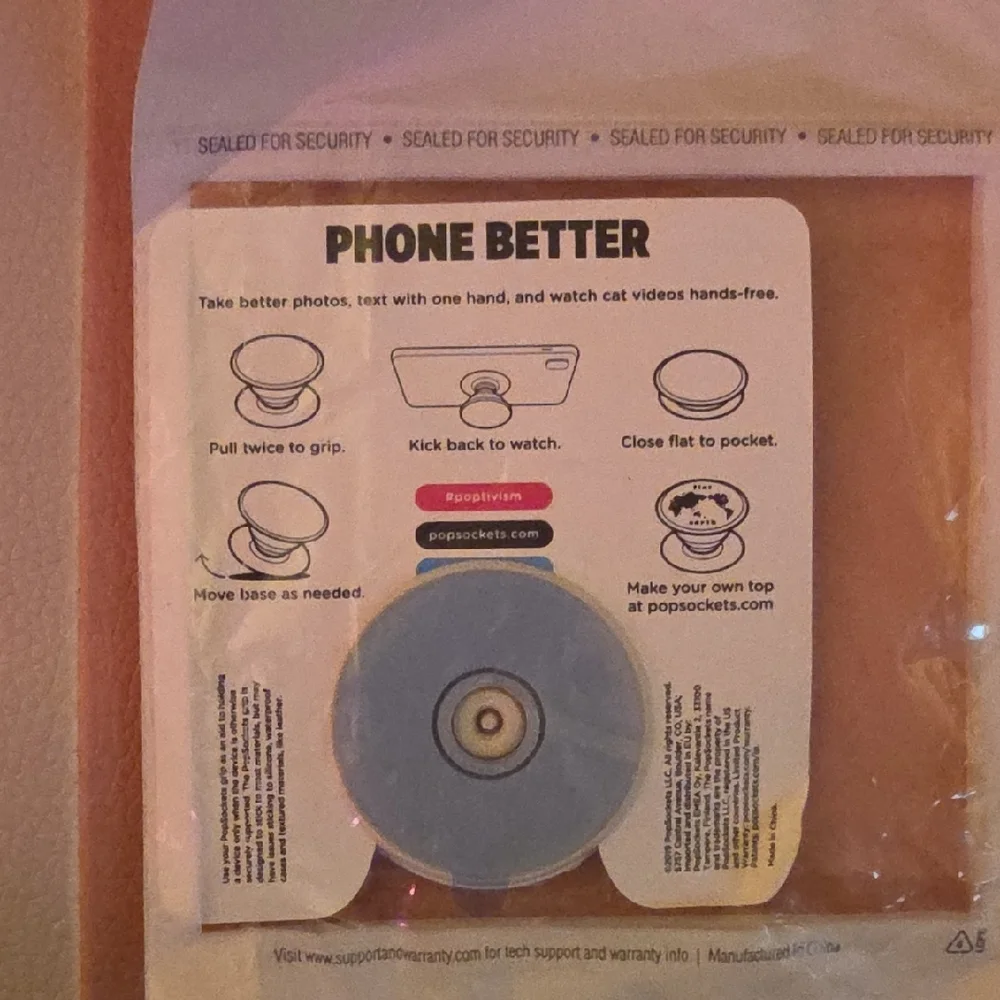 PopSocket add pop